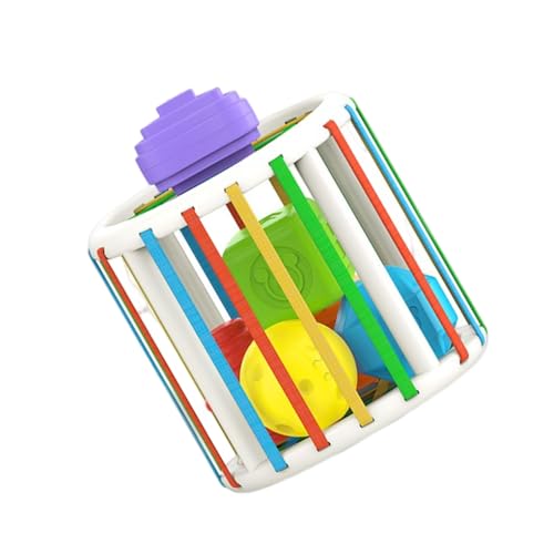 KIXZSAZ Baby Form Sortierspielzeug Fähigkeiten Training Block Spiele Spielzeug Kognitive Kinder Lernen Matching Block Geburtstagsgeschenke, Typ 2 KIXZSAZ Baby Form Sortierspielzeug Fähigkeiten Training Block Spiele Spielzeug Kognitive Kinder Lernen Matching Block Geburtstagsgeschenke, Typ 2 von KIXZSAZ