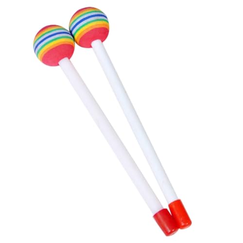 KIXZSAZ Bunter und sicherer Xylophon Schläger für Kinder, Glatte Linie, runde Kante, Holzschlägel, Trommelstöcke, Spielzeug, Xylophon Trommelstock Tempo , Regenbogen KIXZSAZ Bunter und sicherer Xylophon Schläger für Kinder, Glatte Linie, runde Kante, Holzschlägel, Trommelstöcke, Spielzeug, Xylophon Trommelstock Tempo , Regenbogen von KIXZSAZ