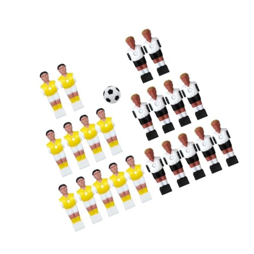 KIXZSAZ Exquisite Handwerkskunst, Premium Tischfußballspieler für außergewöhnliches Gameplay, langlebig und praktisch. Exquisit, Stil 2, 22 Stück + 1 Kugel KIXZSAZ Exquisite Handwerkskunst, Premium Tischfußballspieler für außergewöhnliches Gameplay, langlebig und praktisch. Exquisit, Stil 2, 22 Stück + 1 Kugel von KIXZSAZ