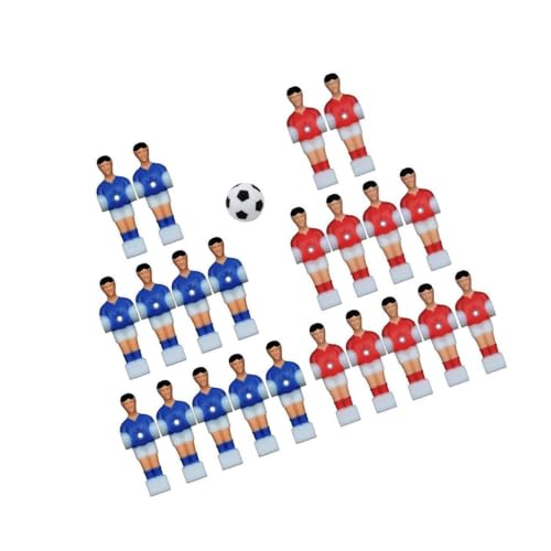 KIXZSAZ Exquisite Handwerkskunst, Premium Tischfußballspieler für außergewöhnliches Gameplay, langlebig und praktisch. Exquisit, Stil 3, 22 Stück + 1 Kugel KIXZSAZ Exquisite Handwerkskunst, Premium Tischfußballspieler für außergewöhnliches Gameplay, langlebig und praktisch. Exquisit, Stil 3, 22 Stück + 1 Kugel von KIXZSAZ