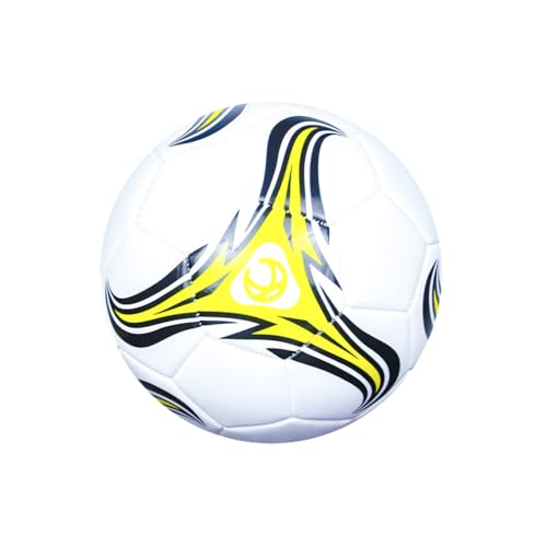 KIXZSAZ Fußball Trainingsball für Kinder, Kinder, Studenten, für Sporttraining, Sportausrüstung, Zubehör, Größe 4, Gelb, Größe 5 KIXZSAZ Fußball Trainingsball für Kinder, Kinder, Studenten, für Sporttraining, Sportausrüstung, Zubehör, Größe 4, Gelb, Größe 5 von KIXZSAZ