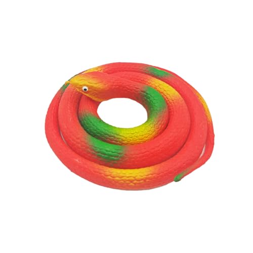 KIXZSAZ Gefälschte Schlangen, originelles Spielzeug, verrückt mit realistischem Design, seltsame Sachen, total Bizarre Streiche, Favors, Parodie, Halloween Dekoration, 80cm Rot 1 KIXZSAZ Gefälschte Schlangen, originelles Spielzeug, verrückt mit realistischem Design, seltsame Sachen, total Bizarre Streiche, Favors, Parodie, Halloween Dekoration, 80cm Rot 1 von KIXZSAZ
