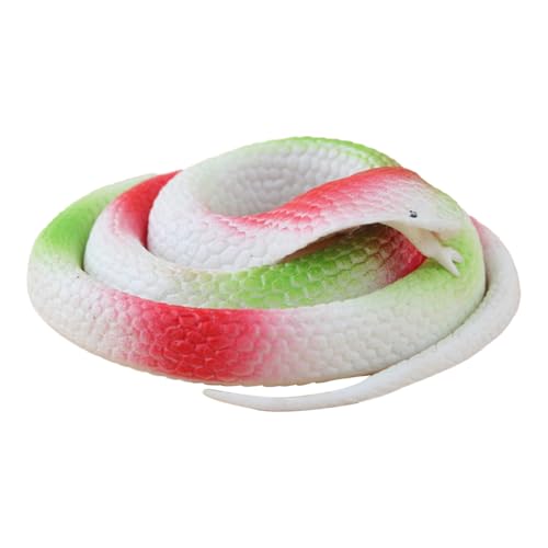 KIXZSAZ Gummischlangen Neuartiges Spielzeug Wacky Weird Stuff Zubehör Streiche Gastgeschenke Tierbedarf Praktisches Werkzeug für Gartenrequisiten, Weiß 1 KIXZSAZ Gummischlangen Neuartiges Spielzeug Wacky Weird Stuff Zubehör Streiche Gastgeschenke Tierbedarf Praktisches Werkzeug für Gartenrequisiten, Weiß 1 von KIXZSAZ