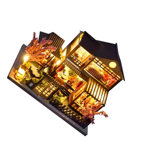 KIXZSAZ Innovatives Zimmer Puppenhaus, DIY Miniatur Puppenhaus Set, Geschenk, Holz DIY Puppenhaus, sicher für Kinder KIXZSAZ Innovatives Zimmer Puppenhaus, DIY Miniatur Puppenhaus Set, Geschenk, Holz DIY Puppenhaus, sicher für Kinder von KIXZSAZ