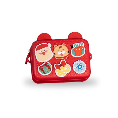 KIXZSAZ Kindertasche Kawaii Kleine Brusttasche Mini Umhängetaschen Kindergarten Messenger Keys Umhängetasche, Jahr des Tigers KIXZSAZ Kindertasche Kawaii Kleine Brusttasche Mini Umhängetaschen Kindergarten Messenger Keys Umhängetasche, Jahr des Tigers von KIXZSAZ