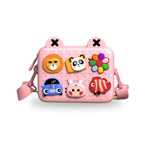 KIXZSAZ Kindertasche Kawaii Kleine Brusttasche Mini Umhängetaschen Kindergarten Messenger Keys Umhängetasche, Rosa KIXZSAZ Kindertasche Kawaii Kleine Brusttasche Mini Umhängetaschen Kindergarten Messenger Keys Umhängetasche, Rosa von KIXZSAZ