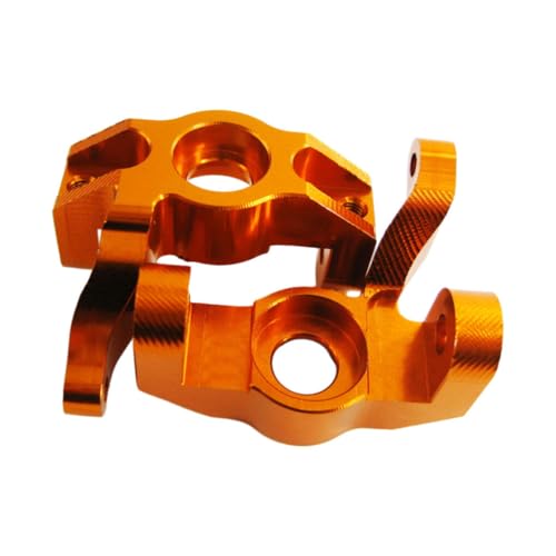 KIXZSAZ Lenknabenträger für 1/10 WLtoys K949 RC Car Performance Aluminiumlegierung Lenknabenträger für 1/10 WLtoys K, Gelb von KIXZSAZ