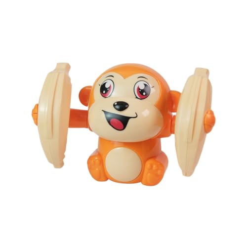 KIXZSAZ Lernspielzeug AFFE, Sprachsteuerung, Induktion, für spannendes Lernen, Coole Beleuchtung und dynamische Musik, Kunststoff Babyspielzeug, orange, Keine Batterie KIXZSAZ Lernspielzeug AFFE, Sprachsteuerung, Induktion, für spannendes Lernen, Coole Beleuchtung und dynamische Musik, Kunststoff Babyspielzeug, orange, Keine Batterie von KIXZSAZ