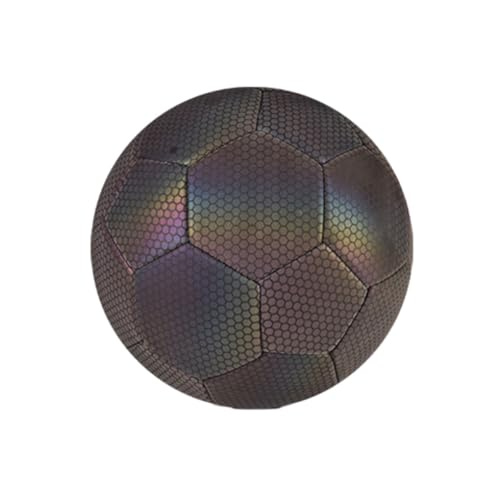 KIXZSAZ Leuchtender Fußball, modisches Muster, Fußball für das Training, breite Anwendung, Fußballtraining, Fußball Fußbälle, Sechseckige Farbe, Größe 4 KIXZSAZ Leuchtender Fußball, modisches Muster, Fußball für das Training, breite Anwendung, Fußballtraining, Fußball Fußbälle, Sechseckige Farbe, Größe 4 von KIXZSAZ