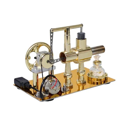 KIXZSAZ Motor Experimentiermodell Set, physikalischer Generator, Externe Verbrennung, Dampfkraft, pädagogisches Lehrgebäude, Spielzeug KIXZSAZ Motor Experimentiermodell Set, physikalischer Generator, Externe Verbrennung, Dampfkraft, pädagogisches Lehrgebäude, Spielzeug von KIXZSAZ
