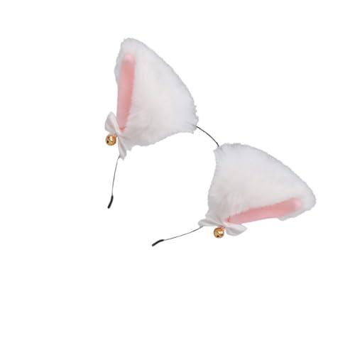 KIXZSAZ Plüsch Stirnband mit Bowknot Small Bells Lovely Lady Styling Tool Cosplay Zubehör Hair Hoop für Maskerade Kleid, Typ 2 KIXZSAZ Plüsch Stirnband mit Bowknot Small Bells Lovely Lady Styling Tool Cosplay Zubehör Hair Hoop für Maskerade Kleid, Typ 2 von KIXZSAZ