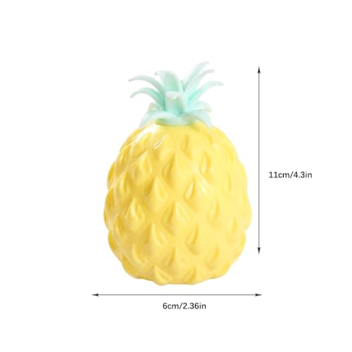 KIXZSAZ Simulation Ananas Spielzeug Schöne Dekompressionsball Tragbare Release Hände Weiche Quetschbälle Entlüftungsball für , Grün von KIXZSAZ