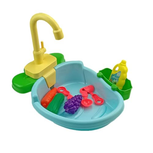 KIXZSAZ Spülküchen Set für Kinder, Kreativitätsschub mit lustigem Spielerlebnis, ABS, Rollenspiel, Spülküchen Sets, Geschenk, Blau KIXZSAZ Spülküchen Set für Kinder, Kreativitätsschub mit lustigem Spielerlebnis, ABS, Rollenspiel, Spülküchen Sets, Geschenk, Blau von KIXZSAZ