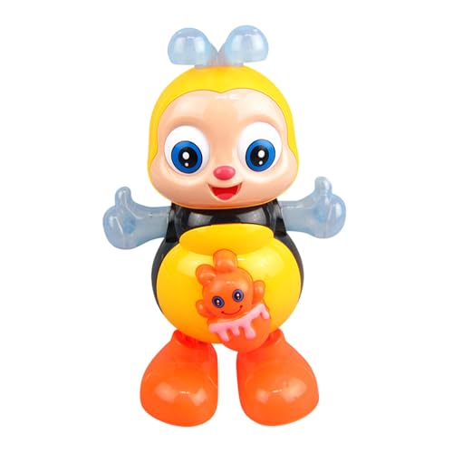 KIXZSAZ Tanzen Sie entlang des Kinderspielzeugs Electric Bee, während Kopf und Hände im Takt der animierten Musik leuchten. ABS Swinging Bee Toys Singing KIXZSAZ Tanzen Sie entlang des Kinderspielzeugs Electric Bee, während Kopf und Hände im Takt der animierten Musik leuchten. ABS Swinging Bee Toys Singing von KIXZSAZ