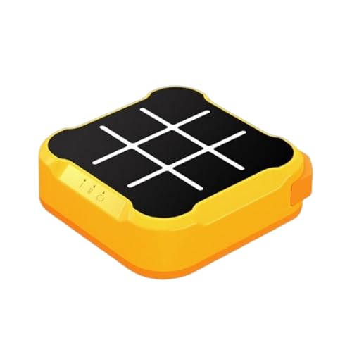 KIXZSAZ Tragbares intelligentes ABS Spielzeug Jingzi stimuliert das Interesse an Schach und intelligenten intelligenten Spielen für die Familie, Gehirn Vitalitäts Wartungsspiel , Gelb von KIXZSAZ