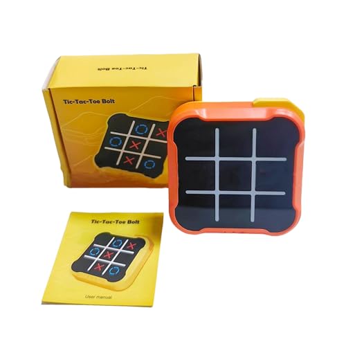KIXZSAZ Tragbares intelligentes ABS Spielzeug Jingzi stimuliert das Interesse an Schach und intelligenten intelligenten Spielen für die Familie, Gehirn Vitalitäts Wartungsspiel , orange von KIXZSAZ