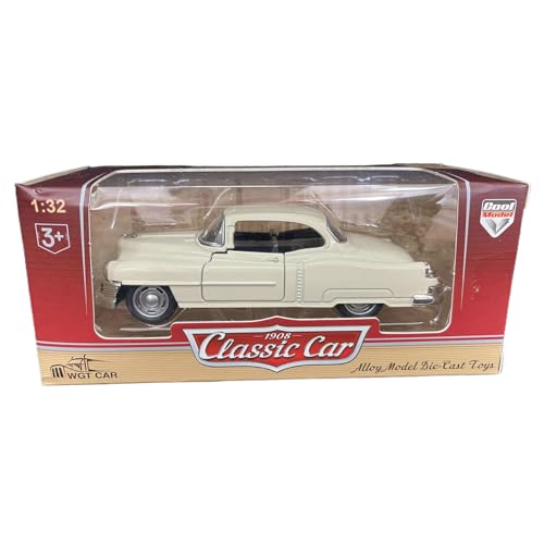 KIXZSAZ Vintage Modelle, Autos aus regenerativer Legierung, maßstabsgetreues Gussmodell, klassisches Spielzeug, Weiß KIXZSAZ Vintage Modelle, Autos aus regenerativer Legierung, maßstabsgetreues Gussmodell, klassisches Spielzeug, Weiß von KIXZSAZ