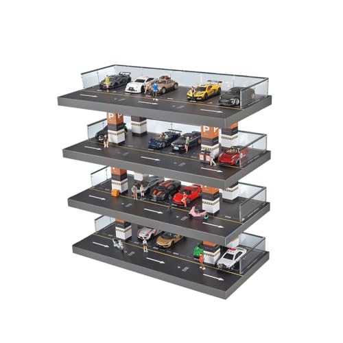KIXZSAZ Vitrine Park Modell Parkplatz Spielzeug Dekorationen Regal Organisation Mehrzweck ABS Kunststoff Auto Spielzeug Regal Wohnkultur KIXZSAZ Vitrine Park Modell Parkplatz Spielzeug Dekorationen Regal Organisation Mehrzweck ABS Kunststoff Auto Spielzeug Regal Wohnkultur von KIXZSAZ