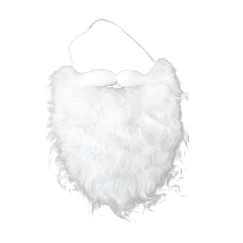 KIXZSAZ Weihnachtsmann Gefälschter Bart Weihnachtsfeier Dekoration Dress Up Shield Curly Requisiten Cosplay Spielzeug für Erwachsene Leistung KIXZSAZ Weihnachtsmann Gefälschter Bart Weihnachtsfeier Dekoration Dress Up Shield Curly Requisiten Cosplay Spielzeug für Erwachsene Leistung von KIXZSAZ