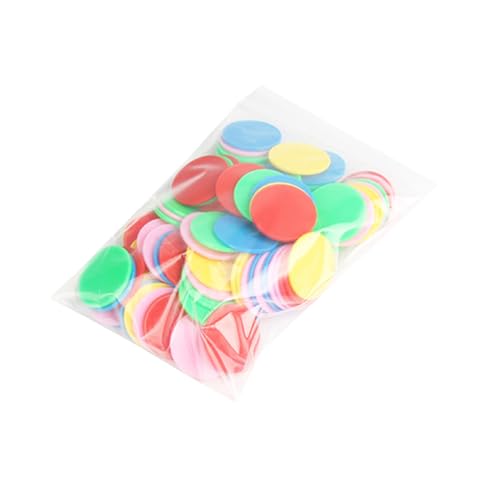 KIXZSAZ Zählspielzeug, Spielchips, Zählspielzeug, Mehrfarbig, langlebig, Glatte Oberfläche, interessantes Unterhaltungs Mathespielzeug von KIXZSAZ
