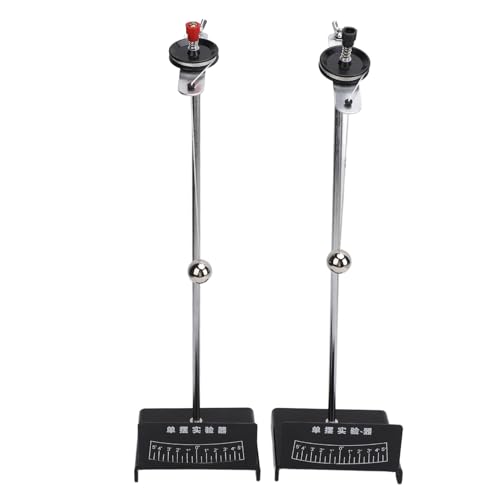 2pcs Physics Swing Experiment Tool, Metallpendelkugel -Demonstrationsinstrument - Einzelschwingphysik -Experiment für mechanische Schwingungsstudien in Klassenzimmern und Labors 2pcs Physics Swing Experiment Tool, Metallpendelkugel -Demonstrationsinstrument - Einzelschwingphysik -Experiment für mechanische Schwingungsstudien in Klassenzimmern und Labors von KJAOYU