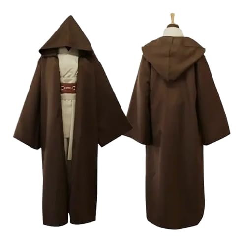 KJBDQQH Hexenkostüm Costume Rob cape Anime Halloween tenues de(Khaki,M) von KJBDQQH