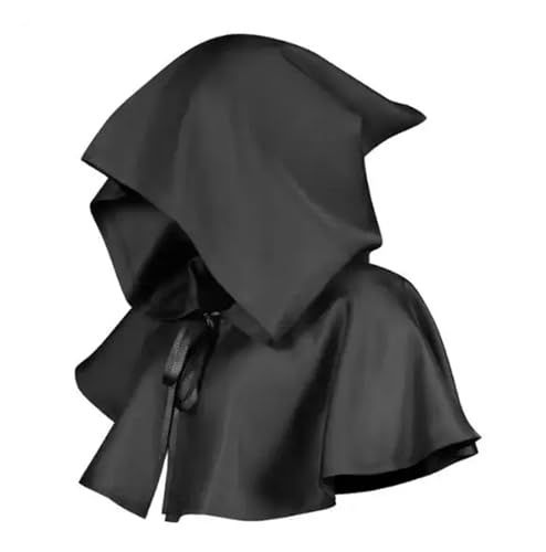 KJBDQQH Hexenkostüm Halloween Cloak Skeleton Clothes Mask Ghost House Chamber Of Secrets Dressing Up(Clear) von KJBDQQH