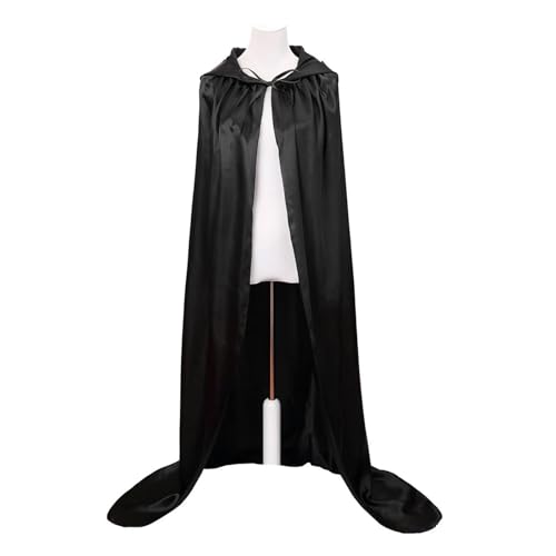 KJBDQQH Hexenkostüm Unisex Hooded Robe Halloween Cloak Cosplay Costumes Party Cape Women Men(L) von KJBDQQH