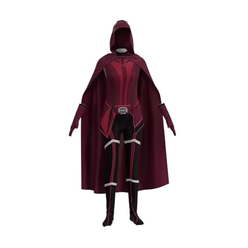 KJBDQQH Hexenkostüm Wanda crimson witch costume scarlet cosplay the same clothes Vision Crimson Witch(Scarlet Witch Set 1,110) von KJBDQQH