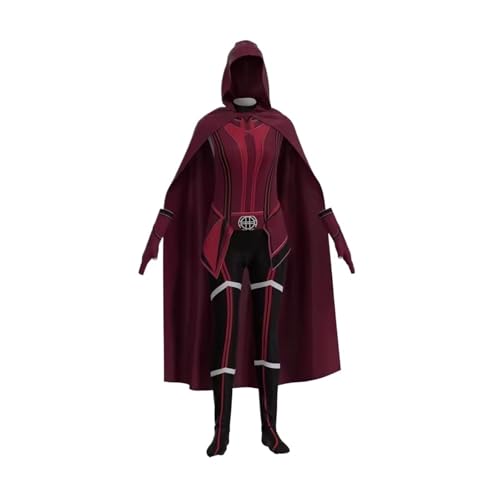 KJBDQQH Hexenkostüm Wanda crimson witch costume scarlet cosplay the same clothes Vision Crimson Witch(Scarlet Witch Set 3,150) von KJBDQQH