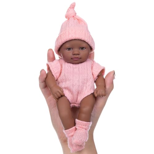 7 Zoll Vinyls Reborns Puppen Wie Reborns Afrikanische Babypuppen Für Kinder Beruhigendes Und Rollenspiel Bildungsspielzeug 7 Zoll Vinyls Reborns Puppen Wie Reborns Afrikanische Babypuppen Für Kinder Beruhigendes Und Rollenspiel Bildungsspielzeug von KJDKNC