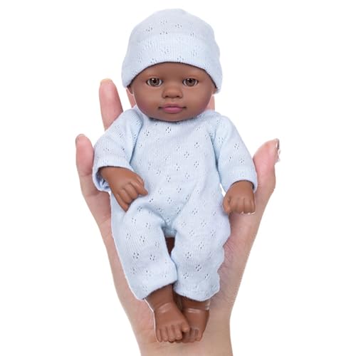 7 Zoll Vinyls Reborns Puppen Wie Reborns Afrikanische Babypuppen Für Kinder Beruhigendes Und Rollenspiel Bildungsspielzeug 7 Zoll Vinyls Reborns Puppen Wie Reborns Afrikanische Babypuppen Für Kinder Beruhigendes Und Rollenspiel Bildungsspielzeug von KJDKNC
