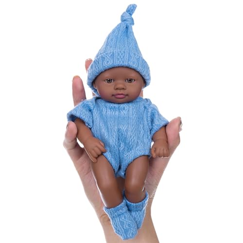 7 Zoll Vinyls Reborns Puppen Wie Reborns Afrikanische Babypuppen Für Kinder Beruhigendes Und Rollenspiel Bildungsspielzeug 7 Zoll Vinyls Reborns Puppen Wie Reborns Afrikanische Babypuppen Für Kinder Beruhigendes Und Rollenspiel Bildungsspielzeug von KJDKNC