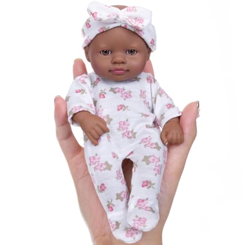 7 Zoll Vinyls Reborns Puppen Wie Reborns Afrikanische Babypuppen Für Kinder Beruhigendes Und Rollenspiel Bildungsspielzeug 7 Zoll Vinyls Reborns Puppen Wie Reborns Afrikanische Babypuppen Für Kinder Beruhigendes Und Rollenspiel Bildungsspielzeug von KJDKNC