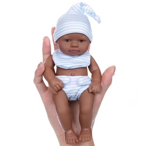 7 Zoll Vinyls Reborns Puppen Wie Reborns Afrikanische Babypuppen Für Kinder Beruhigendes Und Rollenspiel Bildungsspielzeug 7 Zoll Vinyls Reborns Puppen Wie Reborns Afrikanische Babypuppen Für Kinder Beruhigendes Und Rollenspiel Bildungsspielzeug von KJDKNC