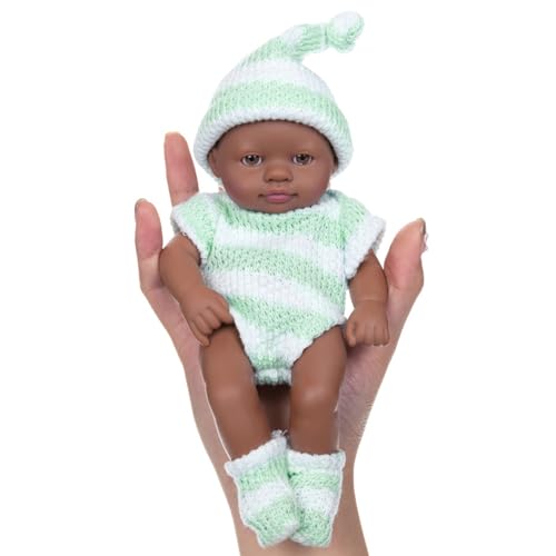 7 Zoll Vinyls Reborns Puppen Wie Reborns Afrikanische Babypuppen Für Kinder Beruhigendes Und Rollenspiel Bildungsspielzeug 7 Zoll Vinyls Reborns Puppen Wie Reborns Afrikanische Babypuppen Für Kinder Beruhigendes Und Rollenspiel Bildungsspielzeug von KJDKNC