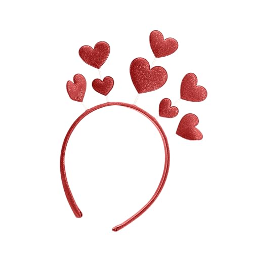 KJDKNC Liebes Herz Stirnband Glitzerndes Puder Haarband Für Erwachsene Teenager Party Treffen Kopfbedeckung Valentinstag Festival Haarband KJDKNC Liebes Herz Stirnband Glitzerndes Puder Haarband Für Erwachsene Teenager Party Treffen Kopfbedeckung Valentinstag Festival Haarband von KJDKNC