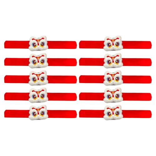 KJDKNC Packung Mit 10 Neujahrs Schlagarmbändern Plüschtierpuppen Armbändern Handgefertigten Handgelenkdekorationen Für Partys Und Veranstaltungen KJDKNC Packung Mit 10 Neujahrs Schlagarmbändern Plüschtierpuppen Armbändern Handgefertigten Handgelenkdekorationen Für Partys Und Veranstaltungen von KJDKNC