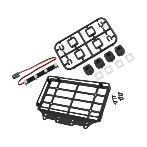 KJDKNC Simulation Gepäckträger Dachträger Fernbedienung Auto Dekoration Für 1/12 MN82 KJDKNC Simulation Gepäckträger Dachträger Fernbedienung Auto Dekoration Für 1/12 MN82 von KJDKNC