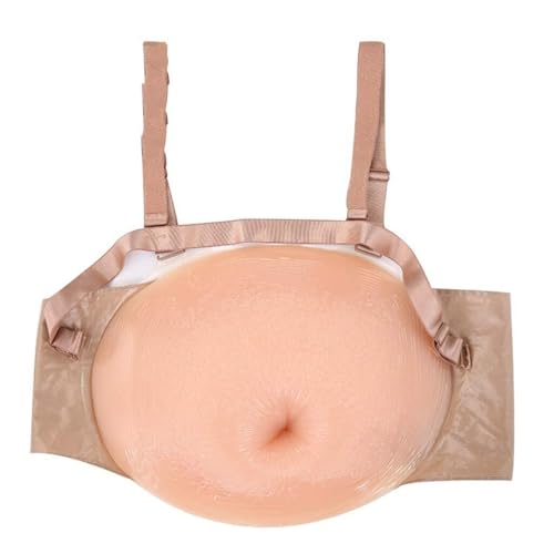 Gefälschter schwangerer Bauch, leer, for Erwachsene, for Füllen von Kostümen, Bauch, falsches Baby, Schwangerschaft for Kostüme, Cosplay, Schauspieler(L 5-6 Months) von KJMWXOP