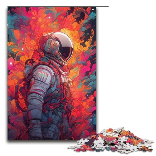 1000 Teile für Erwachsene, farbige Astronauten-Puzzles für Karton, Puzzle, Lernspiel, Herausforderungsspielzeug, Größe 38 x 26 cm 1000 Teile für Erwachsene, farbige Astronauten-Puzzles für Karton, Puzzle, Lernspiel, Herausforderungsspielzeug, Größe 38 x 26 cm von KJYMNC