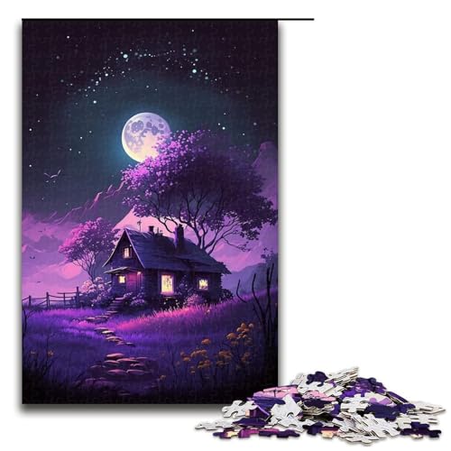 1000 Teile für Erwachsene Lavendelhaus-Puzzles für Holzpuzzles Lernspiel Herausforderungsspielzeug Größe 50x75 cm 1000 Teile für Erwachsene Lavendelhaus-Puzzles für Holzpuzzles Lernspiel Herausforderungsspielzeug Größe 50x75 cm von KJYMNC
