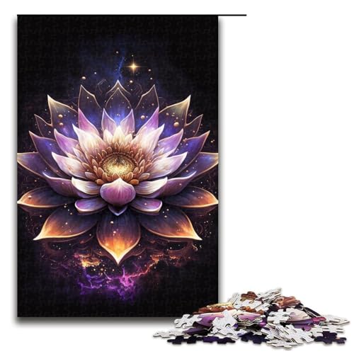 1000 Teile für Erwachsene Lotus-Puzzles für Holzpuzzles Lernspiel Herausforderungsspielzeug Größe 50x75 cm 1000 Teile für Erwachsene Lotus-Puzzles für Holzpuzzles Lernspiel Herausforderungsspielzeug Größe 50x75 cm von KJYMNC