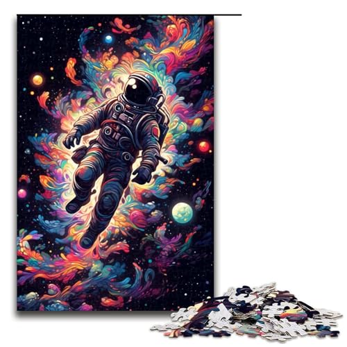 1000-teiliges Astronauten-Puzzle für Erwachsene, Farbpuzzle als Geschenk, ganze Familie, Größe 50 x 75 cm 1000-teiliges Astronauten-Puzzle für Erwachsene, Farbpuzzle als Geschenk, ganze Familie, Größe 50 x 75 cm von KJYMNC
