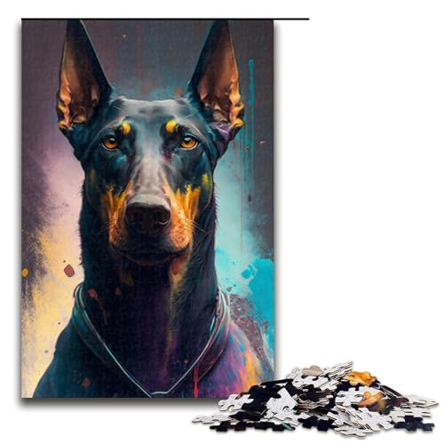 1000-teiliges Husky-Puzzle für Kinder, Holzpuzzle, Familienaktivität, Größe 50 x 75 cm 1000-teiliges Husky-Puzzle für Kinder, Holzpuzzle, Familienaktivität, Größe 50 x 75 cm von KJYMNC