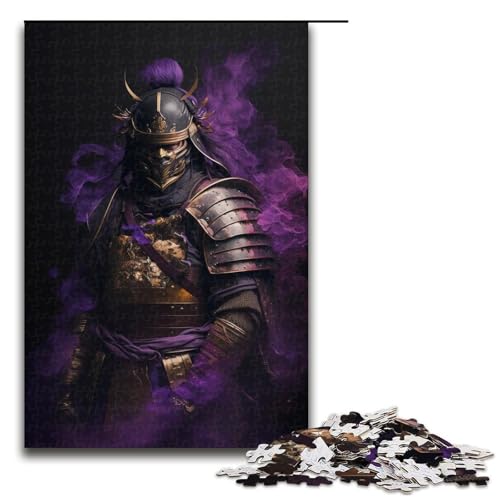 1000-teiliges Japanisches Ninja-Puzzle für Erwachsene ganze Familie. Größe 50 x 75 cm von KJYMNC