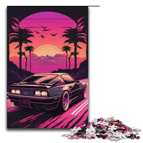 1000-teiliges Neon-Landschaftspuzzle, Geschenkideen für Erwachsene, geeignet für Teenager ab 14 Jahren, Größe 38 x 26 cm 1000-teiliges Neon-Landschaftspuzzle, Geschenkideen für Erwachsene, geeignet für Teenager ab 14 Jahren, Größe 38 x 26 cm von KJYMNC