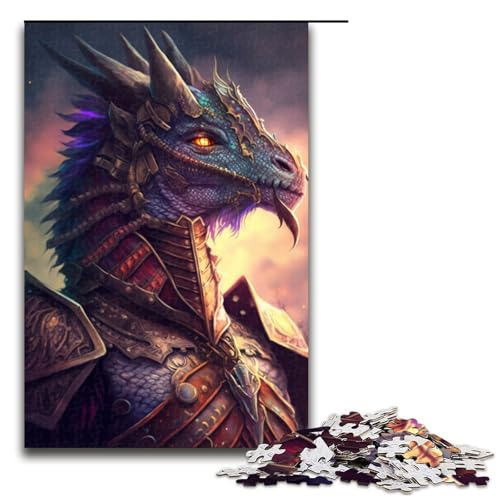 1000-teiliges Puzzle, Weltraumdrache, Puzzle für Kinder, Holzpuzzle, Größe 50 x 75 cm 1000-teiliges Puzzle, Weltraumdrache, Puzzle für Kinder, Holzpuzzle, Größe 50 x 75 cm von KJYMNC