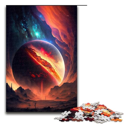1000-teiliges Puzzle „Color Planet“, Puzzle für Erwachsene und Kinder, Holzpuzzle, Lernspiel, Herausforderungsspielzeug, Größe 50 x 75 cm 1000-teiliges Puzzle „Color Planet“, Puzzle für Erwachsene und Kinder, Holzpuzzle, Lernspiel, Herausforderungsspielzeug, Größe 50 x 75 cm von KJYMNC