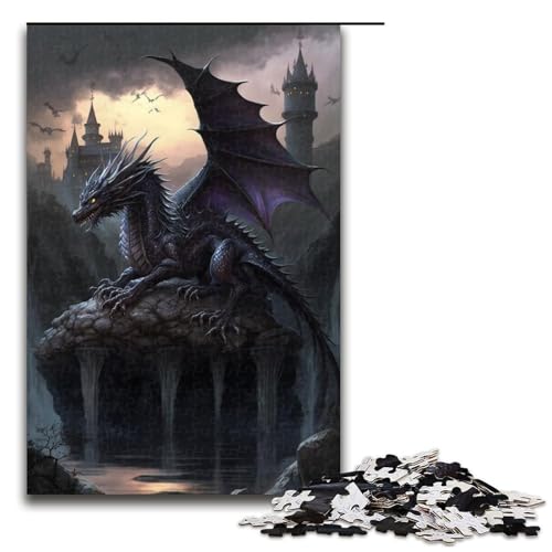 1000-teiliges Puzzle „Fliegender Drache“, Puzzle für Erwachsene und Kinder, Holzpuzzle, Lernspiel, Herausforderungsspielzeug, Größe 50 x 75 cm 1000-teiliges Puzzle „Fliegender Drache“, Puzzle für Erwachsene und Kinder, Holzpuzzle, Lernspiel, Herausforderungsspielzeug, Größe 50 x 75 cm von KJYMNC
